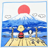 PEANUTS Snoopy 史努比 Everyday 毛巾手帕 富士山